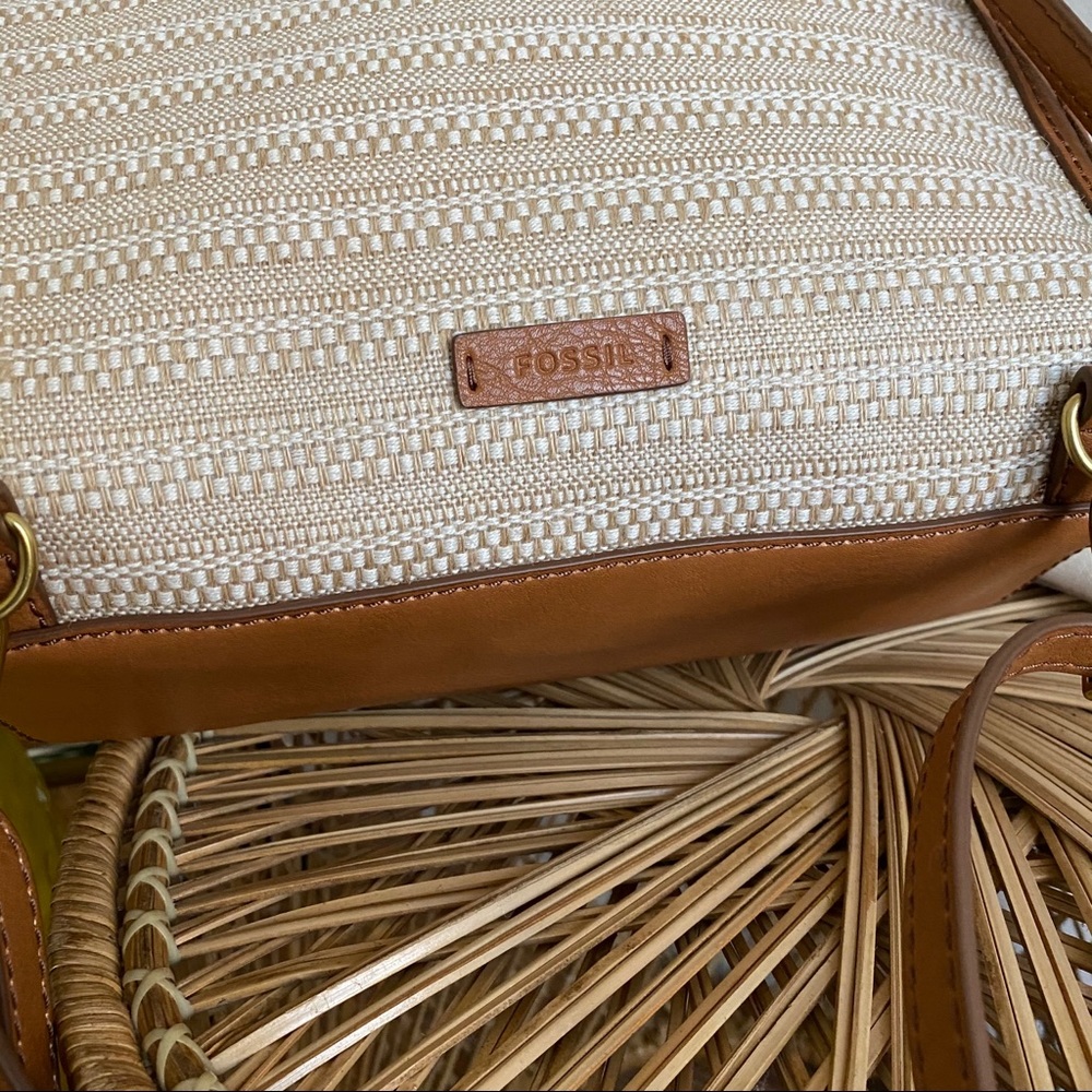 FOSSIL Camilla Boho Convertible Woven Backpack - Picture 10 of 14